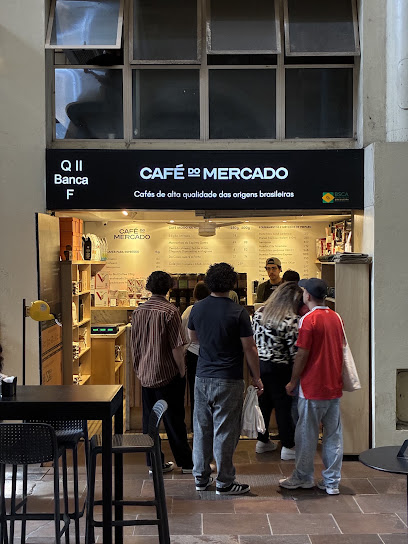 Café do Mercado. Banca