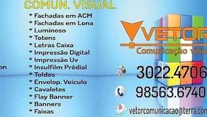 Vetor Sul Impressão